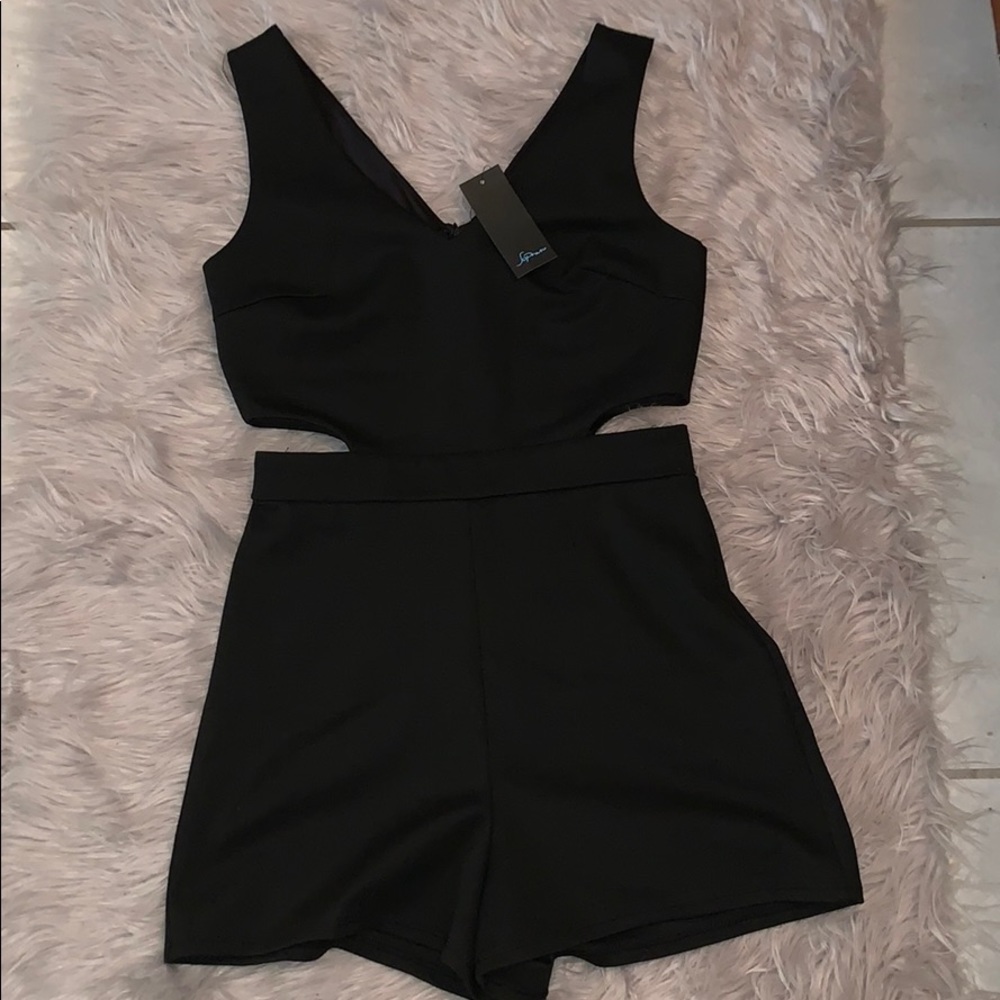 Black thick romper from soprano